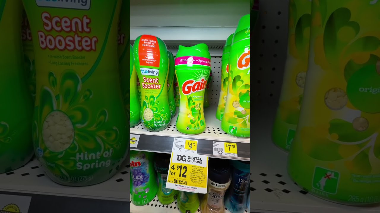 Dollar General Gain ANY DAY Deal Dg Dollargeneral Couponing Dollargeneralcouponing Laundry