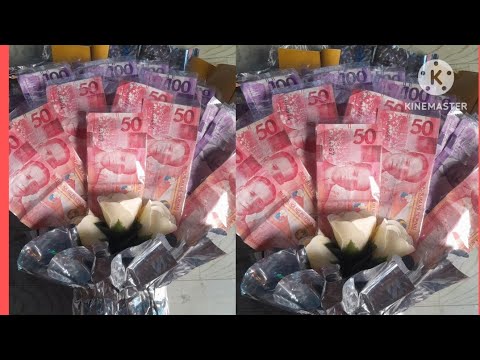 DIY Money flower Bouquet ideas(Easy!)