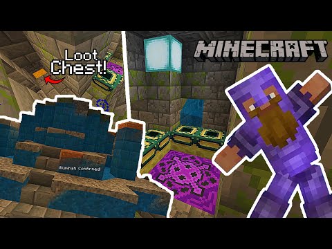 This Seed Has The Most Broken End Portal! (loot chest in portal) Mcpe,Xbox,Ps4,Windows,Switch