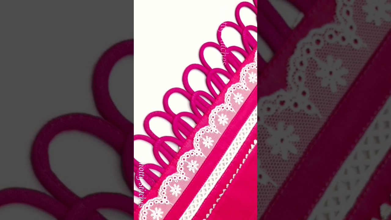 Make this Stylish Sleeves and Trouser design with Dori Loops 😍 