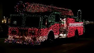 2015 Electric Christmas Parade: Downtown St. Charles Partnership: St. Charles, Illinois