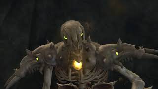 Ninja Gaiden II - Drunken Skeleton Boss Fight (Path of the Mentor) screenshot 5