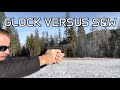 Glock 22 gen 2 and sw sd40ve recoil comparison