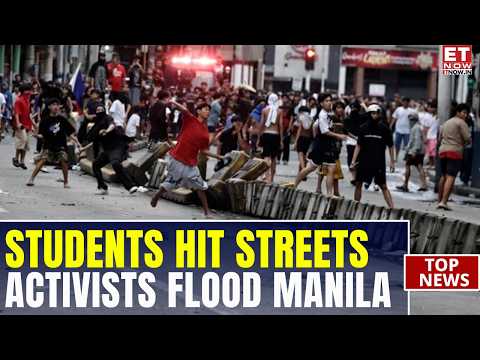 Manila Erupts In Anti-Corruption Protests: Students, Activists Take To Streets | Dramatic Visuals