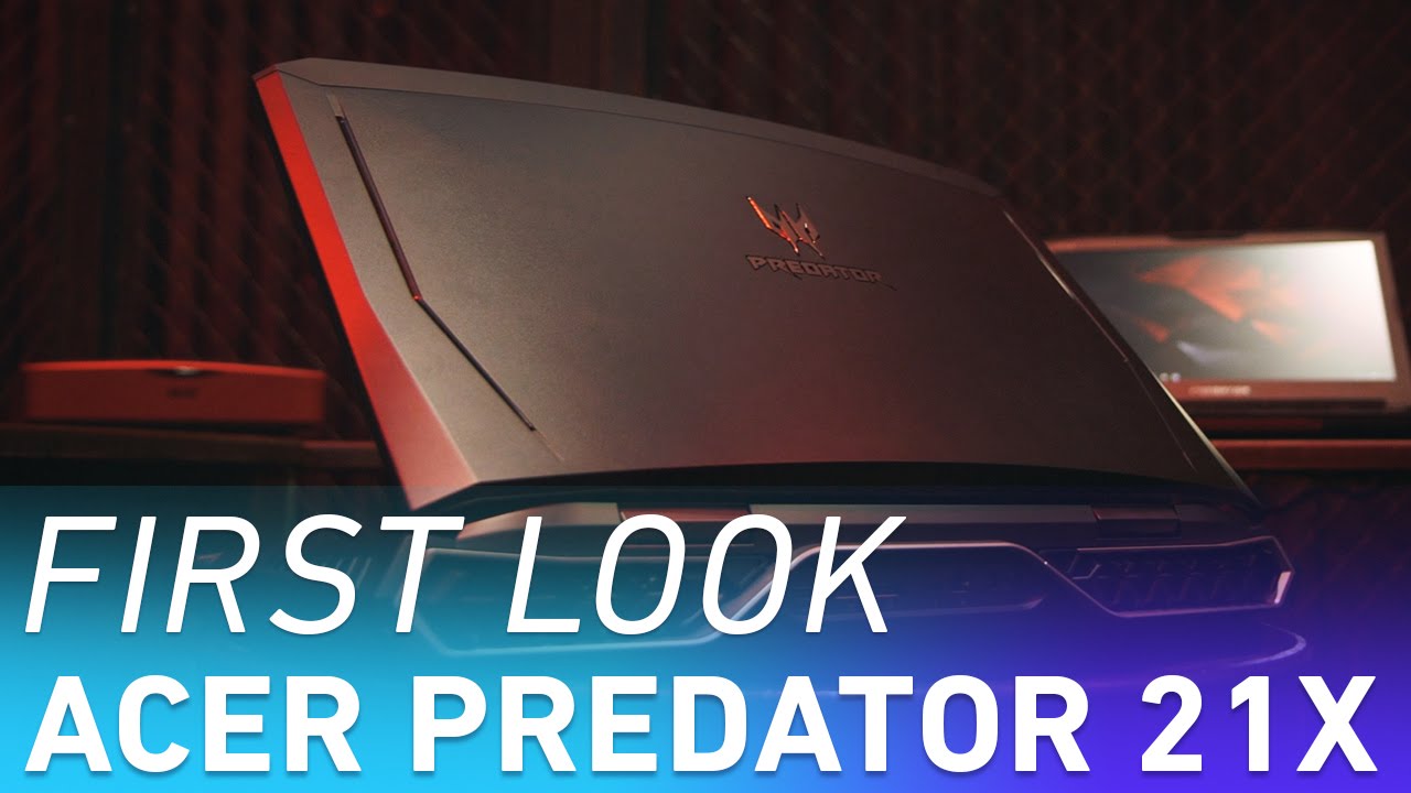 Acer's Predator 21 X puts a curved screen and dual GTX 1080s in a