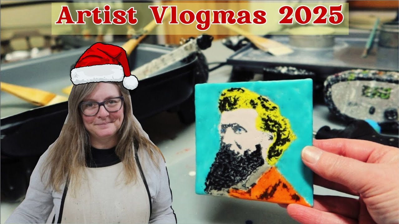 Видеоблог художника 2025: Энди Уорхол. Картина, вдохновленная поп-артом, и зимняя сказка в Западн...