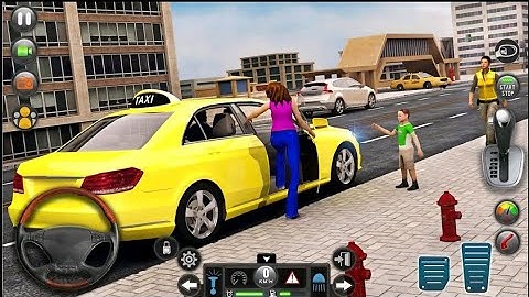 #Car Taxi 🚖 Driver Simulator GamePlay Walkthrough #iOS Android #Level Complete #Games