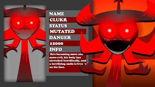 Incredibox - Sprunki Crimson Cataclysm Phase 4 | NEW UPDATE (GALLERY) | ALL Characters Description