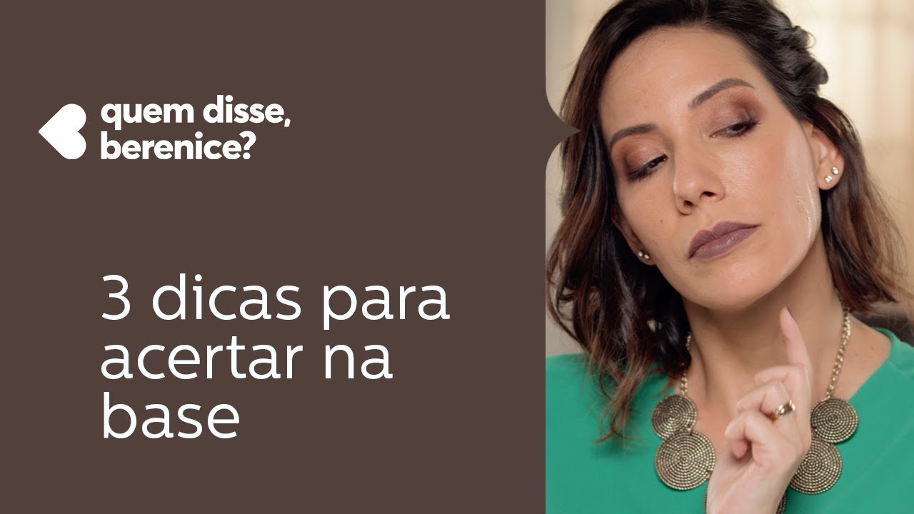 3 dicas para acertar na escolha da base - YouTube