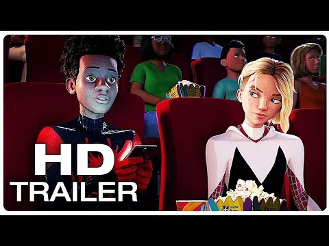 SPIDER-MAN: INTO THE SPIDER-VERSE Miles And Gwen Date Night Trailer (NEW  2018) Superhero Movie HD 