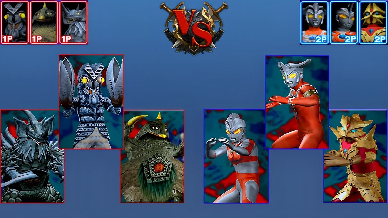 UFE2:Tilander/Alien Baltan/Bemenstein vs ACE/Ultraman Leo/Ace Killer