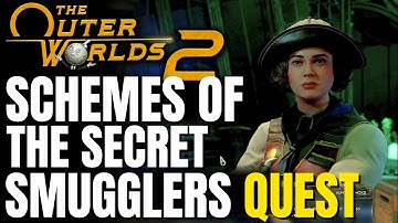 Find Replenishment Terminal Keycard - Schemes Of The Secret Smuggler - THE OUTER WORLDS 2