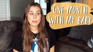 ONE MONTH POSTPARTUM UPDATE Q&A