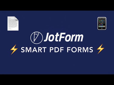 Announcing JotForm Smart PDF Forms