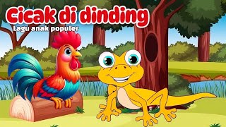 Cicak Cicak di Dinding 🦎 | Lagu Anak Anak Populer | Animasi Edukasi Anak | Nursery Rhymes Indonesia