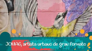 Jomag, Artista Urbano De Gran Formato Más Que Un Muro Telemedellín