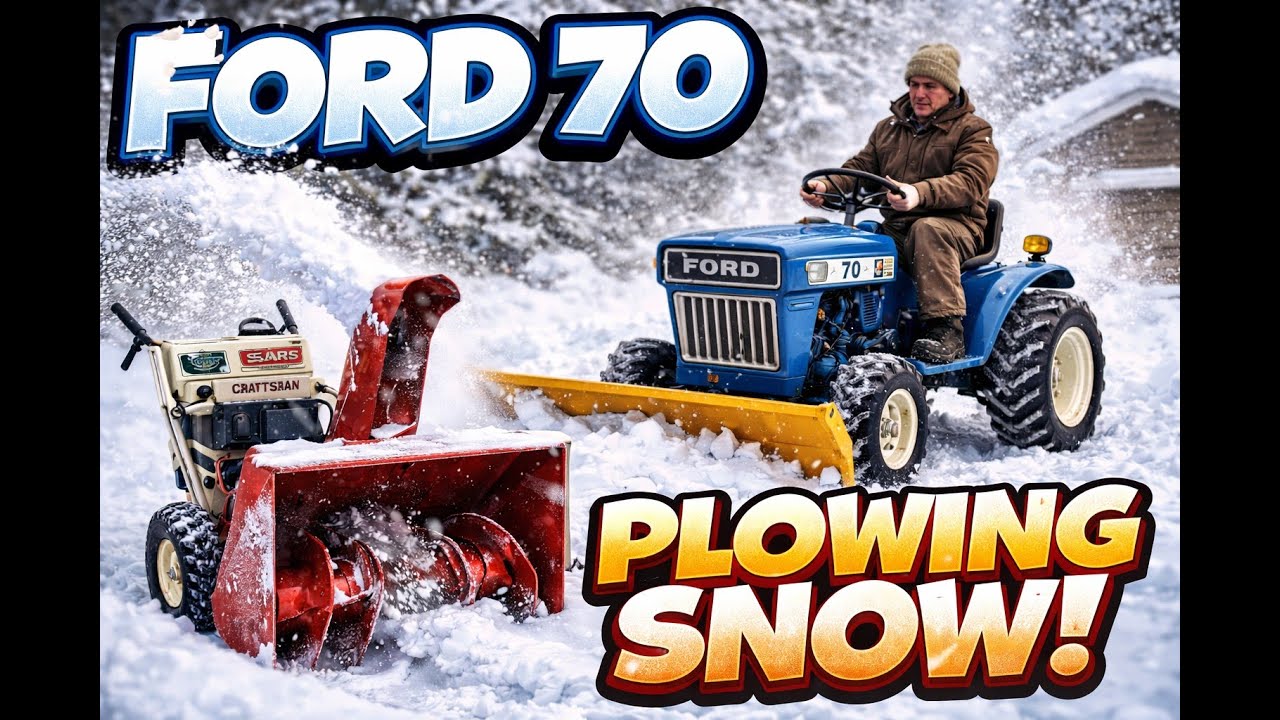 When Antique Equipment Meets Deep Snow ❄️