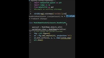 3D Surface Plot (4) #CodingTips  #coding #python