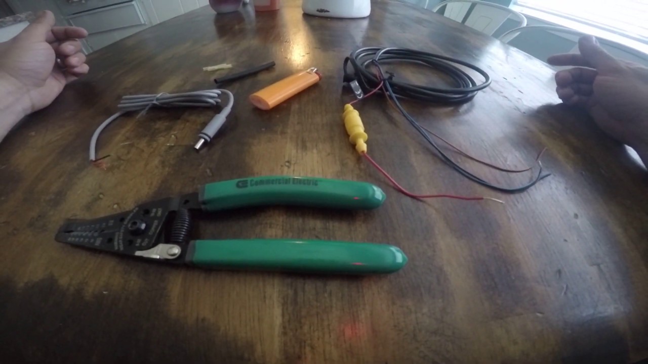 wiring the wilderness systems battery to the garmin striker 4