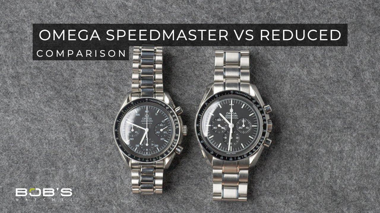 Omega Speedmaster Professional vs 