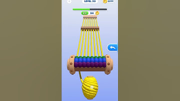 Loom Master 🧶🧵; Level #33 Gameplay (Android, iOS) #Shorts #PlayGo!
