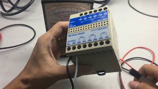 IDEC EB3C-R03A + EB3L-S01SA Safety Relay Test Run | 100-240VAC | ACME Device