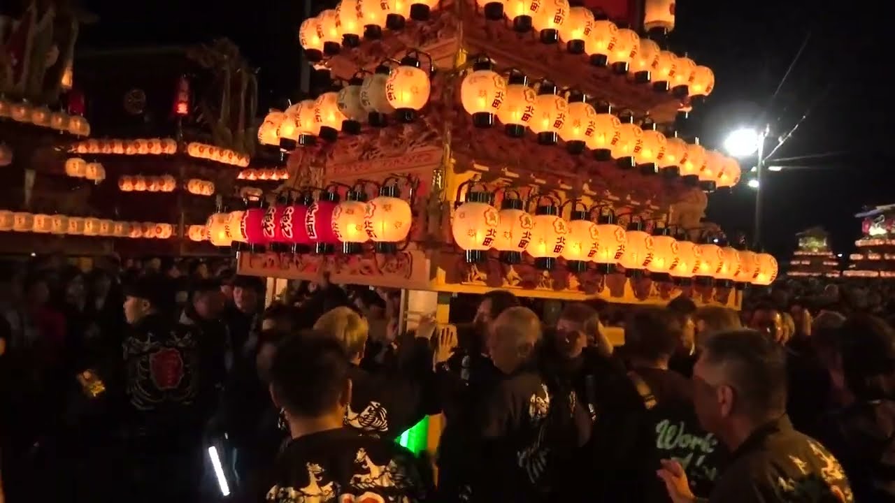 2025西条祭り　令和七年度伊曾乃神社例大祭　御旅所⑧　西条校区１