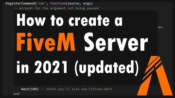 How to make a FiveM server in 2021 (UPDATED) Tutorial