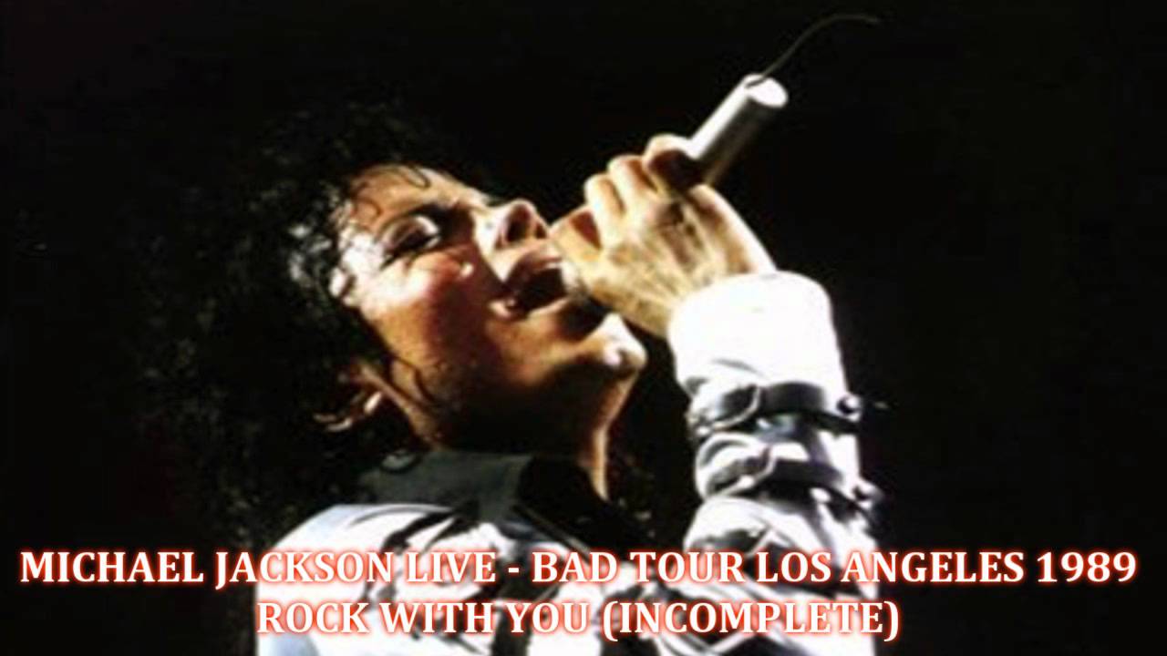Michael Jackson - Bad Tour L.A. January 27th 1989 - Rock With You (Amateur Audio) [HQ]