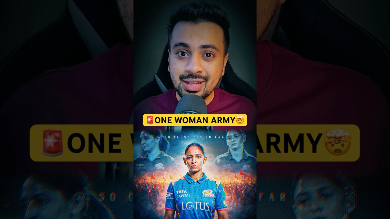 🚨One Woman Army🤯Harmanpreet Kaur 82 Runs vs Gujarat Giants🤯MI W vs GG W WPL 2026 Mumbai Indians