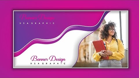 Professional Website Banner Design In Coreldraw | How To Design Banner | Creative Banner Design