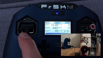 OpenTX Telemetry - Combat Robot Tip Speed Demo