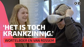 Emma & Maarten proberen VR-brillen: ‘Kan weinig indrukwekkends zijn’ | Wortelboer en van Rossem