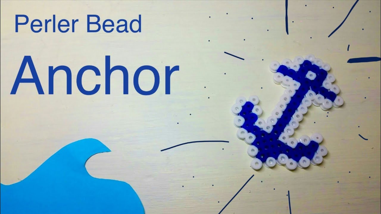 Perler Bead Anchor - YouTube