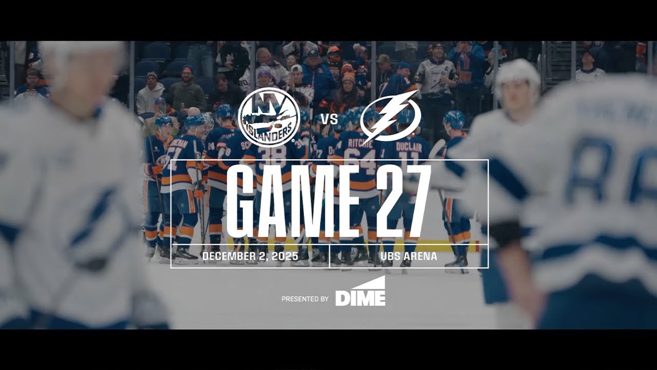 New York Islanders Game Recap | NYI 2 vs TBL 1