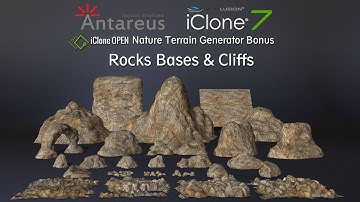 Nature Terrain Generator for iClone - Rocks