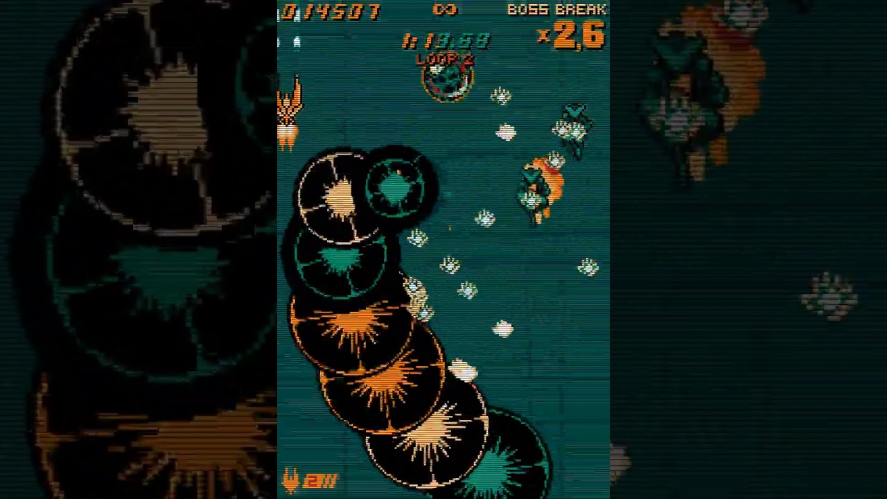 ZeroRanger Endless Fighter - Type-C Vulcan Only 32,108 Loop 4