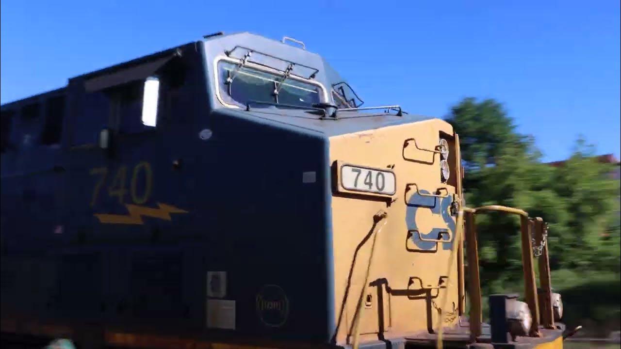 CSXT I022 at Palmer MA YouTube