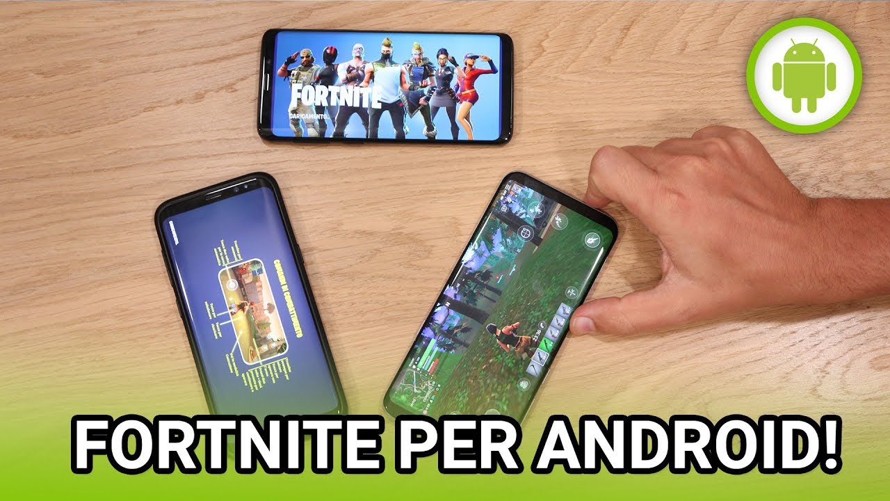 Fortnite ANDROID Gameplay ITA: eccolo in azione e come scaricarlo!
