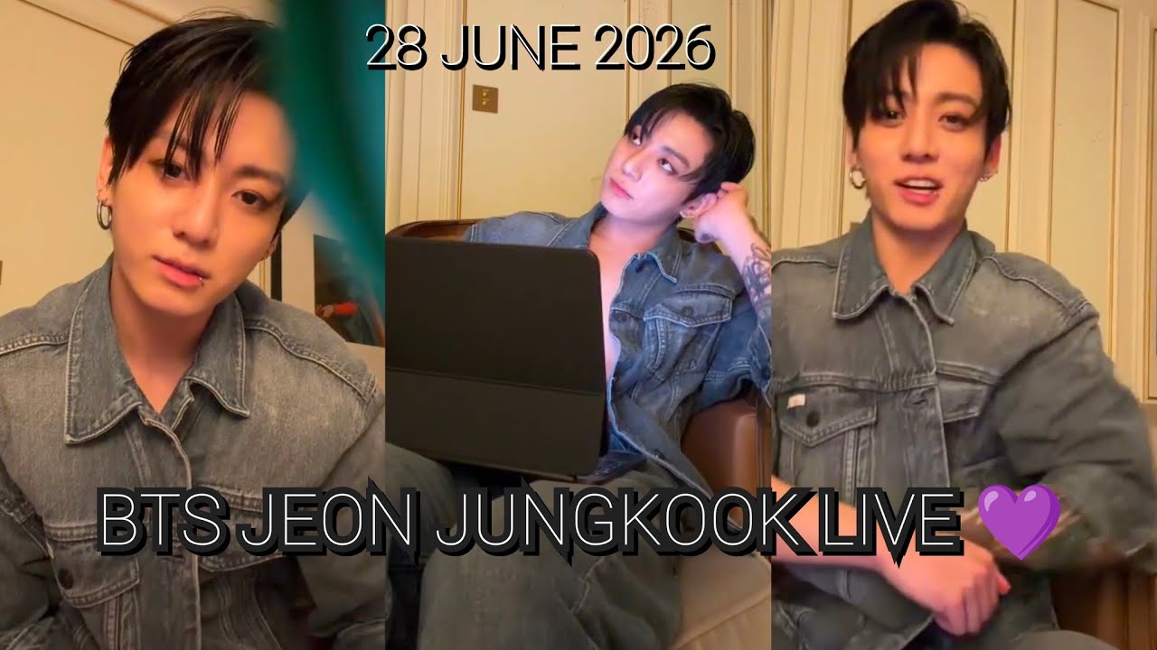 ALL SUB)🔴 BTS JUNGKOOK LIVE 28 JUNE 2026 - YouTube