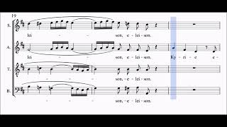 Mozart Missa Brevis In D-Dur K V 194 Kyrie - Bo