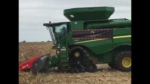 John Deere Combine from the Farm Progress Show 2018