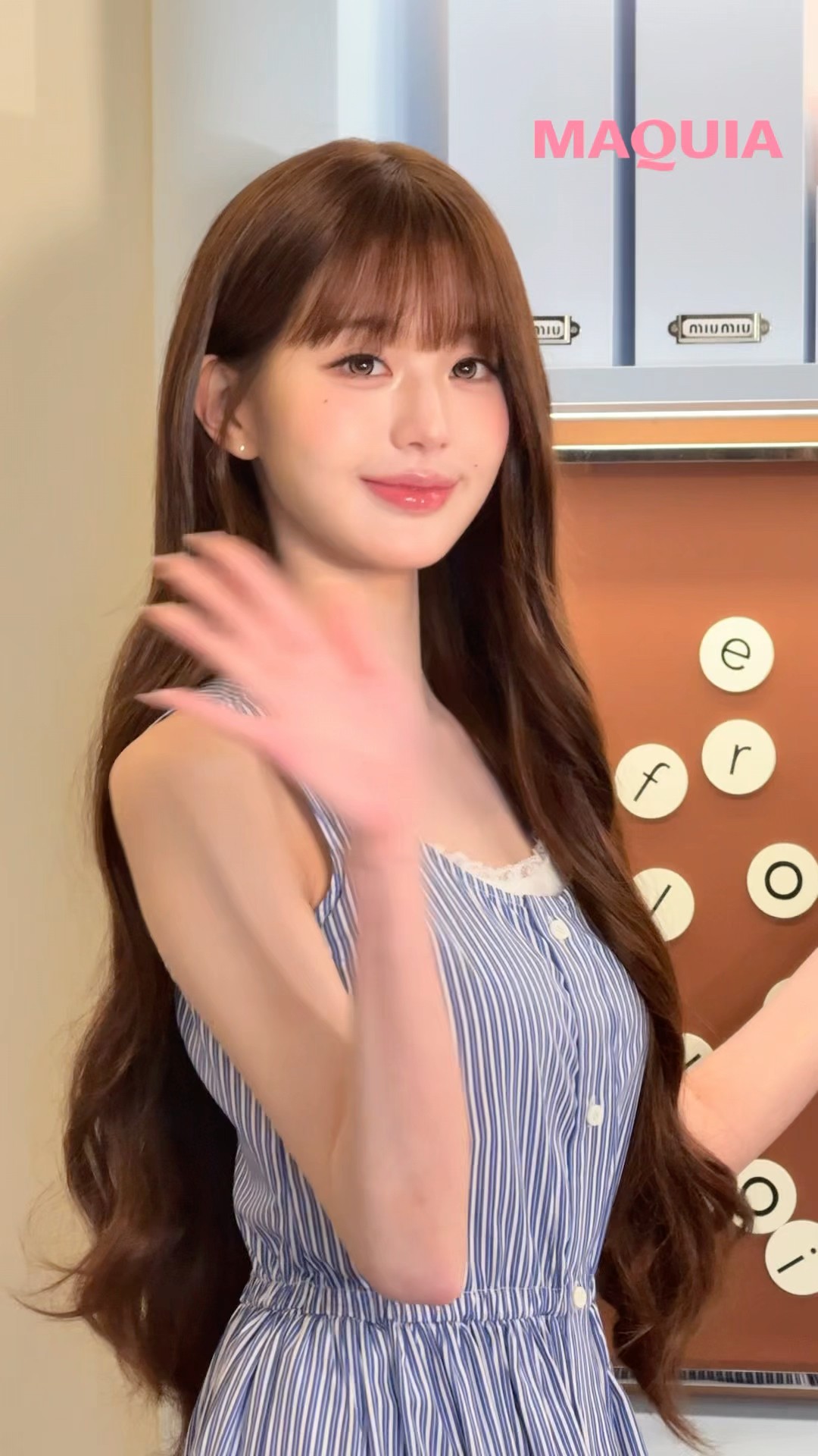 ウォニョン さんが #MiuMiuBeauty のPOP UPイベントに降臨✨ - YouTube