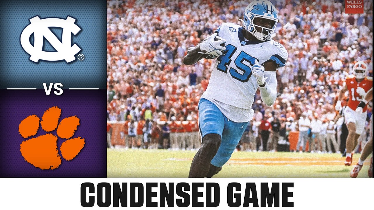 North Carolina vs. Clemson Condensed Game | 2026 ACC Football