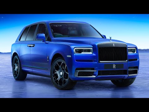 The Rolls Royce Black Badge Cullinan 'Blue Shadow'