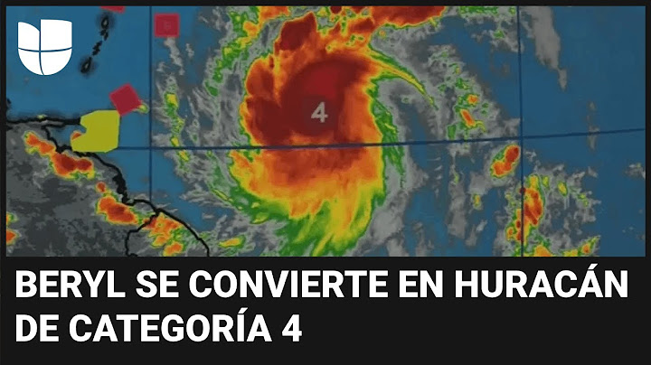 Beryl se convierte en huracán de categoría 4: conoce su trayectoria y qué países del Caribe amenaza