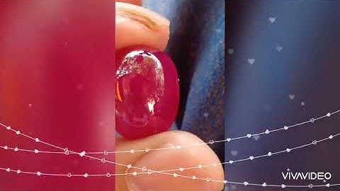 Cặp ruby yên bái tl 21 cts và 26,8 cts