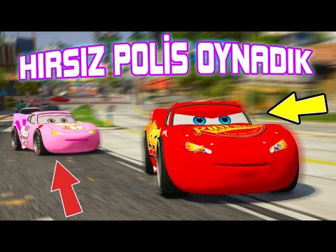 YAĞMUR VE ŞİMŞEK HIRSIZ POLİSÇİLİK OYNUYORLAR! ŞİMŞEK Mİ YAĞMUR MU KAZANDI?🚘🚖