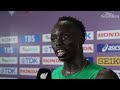 Gout Gout says American Noah Lyles 'puts me under his wing' as both make 200m semis