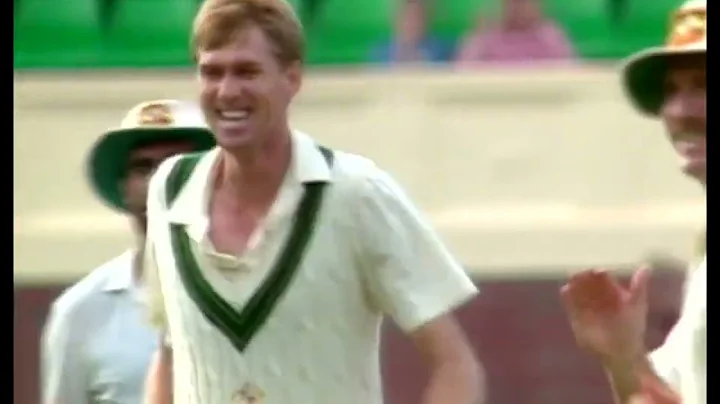 Bruce Reid versus India. 1991